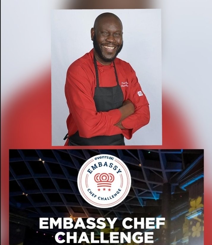 ChefFrancisOtoo's tweet image. Join us at the 2025 Embassy Chef Challenge where Ghana's Executive Chef - Francis Otoo - is among judges helping to determine DC's finest. Put ECCJUDGE in the Access Key box of ticketing site and it will activate a $25 discounted price on all tickets here: universe.com/events/events-…