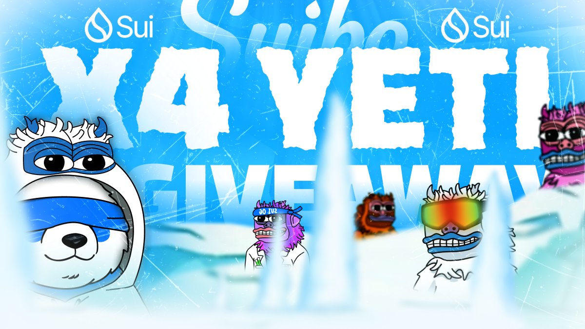 Panda Punch Club (@pandapunchclub) on Twitter photo Suibo & LOFI MEGA Giveaway 🚨
WIN x3 Suibo WL 🏆
+ 4 Mystic Yetis Worth $200+ NOW 🎁
Follow <a href="/SuiboSui/">Suibo | Sui</a> & <a href="/lofitheyeti/">Lofi The Yeti</a> 🧊
rt, Tag 2 Friends & Drop $SUI Wallet 👇 Suibo & LOFI MEGA Giveaway 🚨
WIN x3 Suibo WL 🏆
+ 4 Mystic Yetis Worth $200+ NOW 🎁
Follow <a href="/SuiboSui/">Suibo | Sui</a> & <a href="/lofitheyeti/">Lofi The Yeti</a> 🧊
rt, Tag 2 Friends & Drop $SUI Wallet 👇