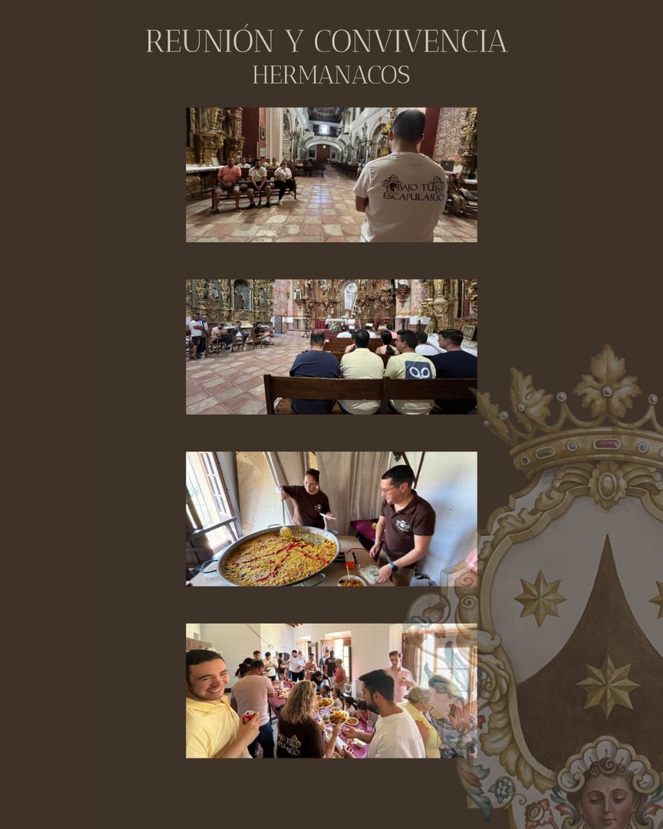 🟤ACTUALIDAD

El pasado domingo, 29 de junio, tuvo lugar la reunión informativa con nuestros hermanacos, de cara a la salida procesional del día 19 de julio.

Además, pudimos compartir junto a ellos un rato agradable de convivencia.

#CarmenDeAntequera
#JulioDelCarmen