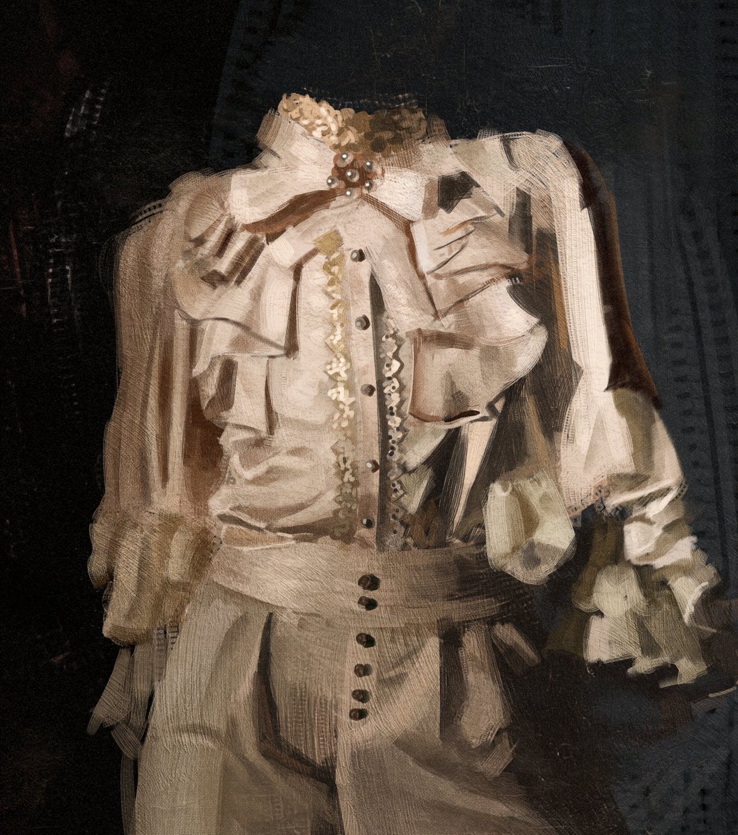 PixelPengu's tweet photo. clothing study 1 https://t.co/Xwcp5MMsiE
