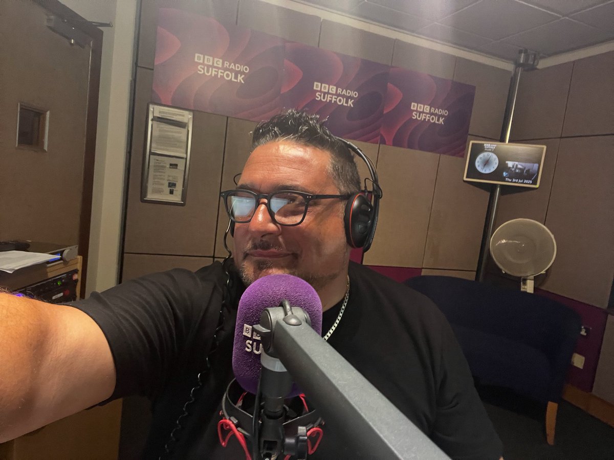 Thursday morning - just doing my thang #radio #Suffolk