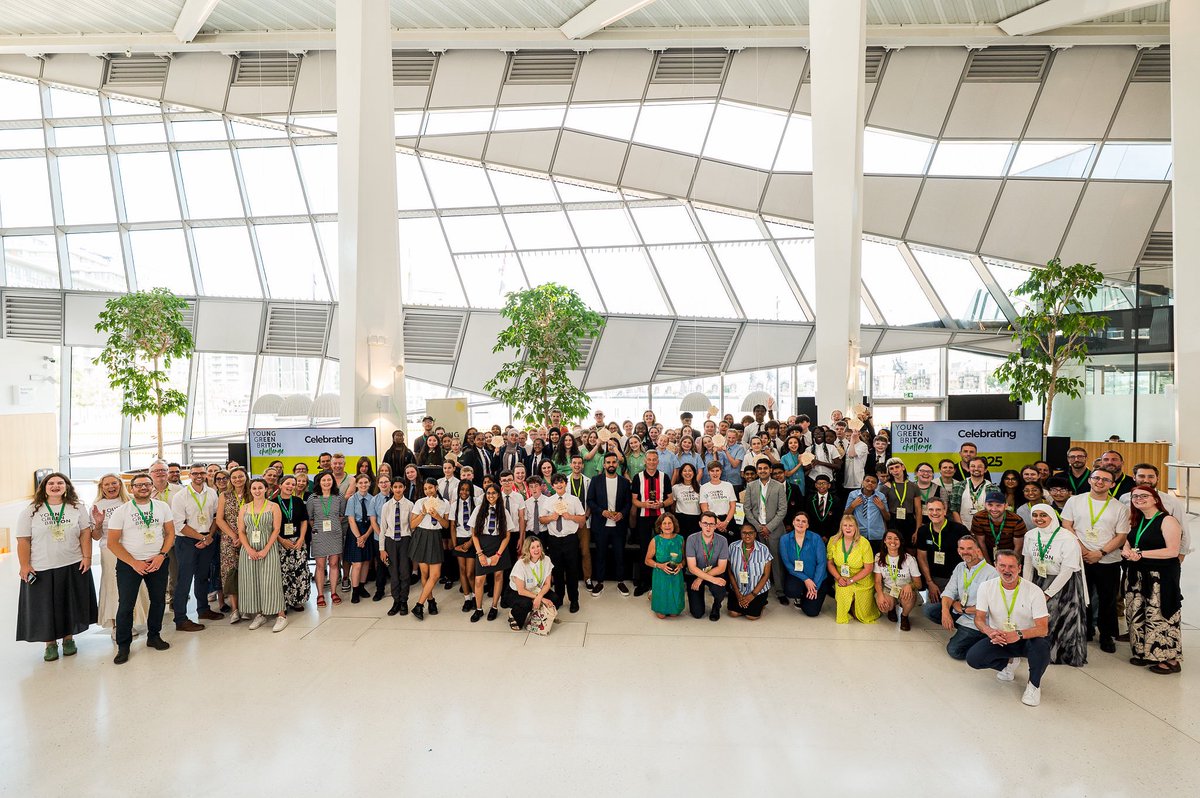 Gaby and Jon had a brilliant time at the Young Green Britain Challenge final on Tuesday at City Hall 🌱💡
Huge congratulations to all the amazing students who took part — your inspiring sustainability innovations give us real hope for the future! 👏🌍💚