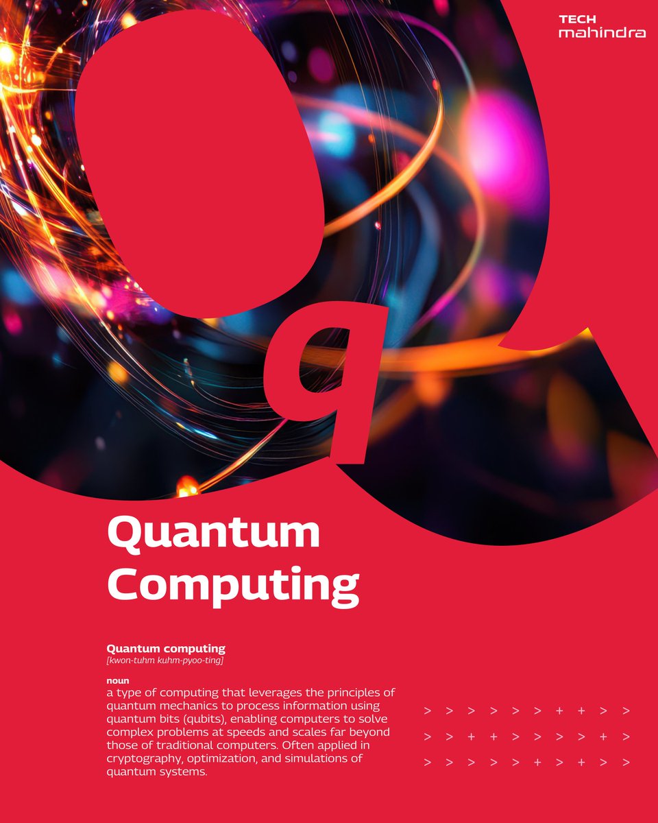 Welcome to #AtoZofTechM, your ultimate guide through the TechM universe.
 
We're quantum leaps ahead, exploring the quest for #computing power!
 
In the evolving digital landscape, efficient and high-performance computing systems will be the backbone of tomorrow's businesses. At