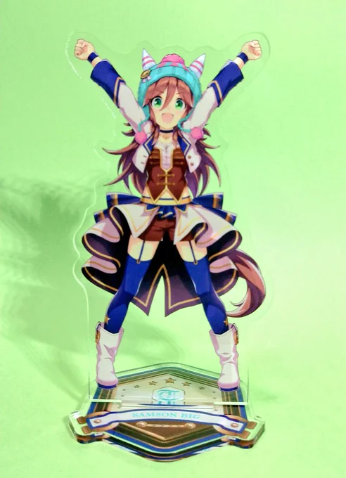 とーどーいーたー!!!! 知ってる限り初の公式サムちゃんグッズ!!!!!! めっっっっっっちゃかわいい!!!!!!!!