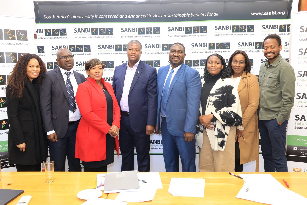 Earlier today the Chief Executive Shoni Munzhedzi, accompanied by the COO Elliot Mashile and CFO Maphefo Sedite, signed a historic grant investment of USD 40.1million (over R700 million*) from the Green Climate Fund (GCF) to assist in the country’s climate change adaptation