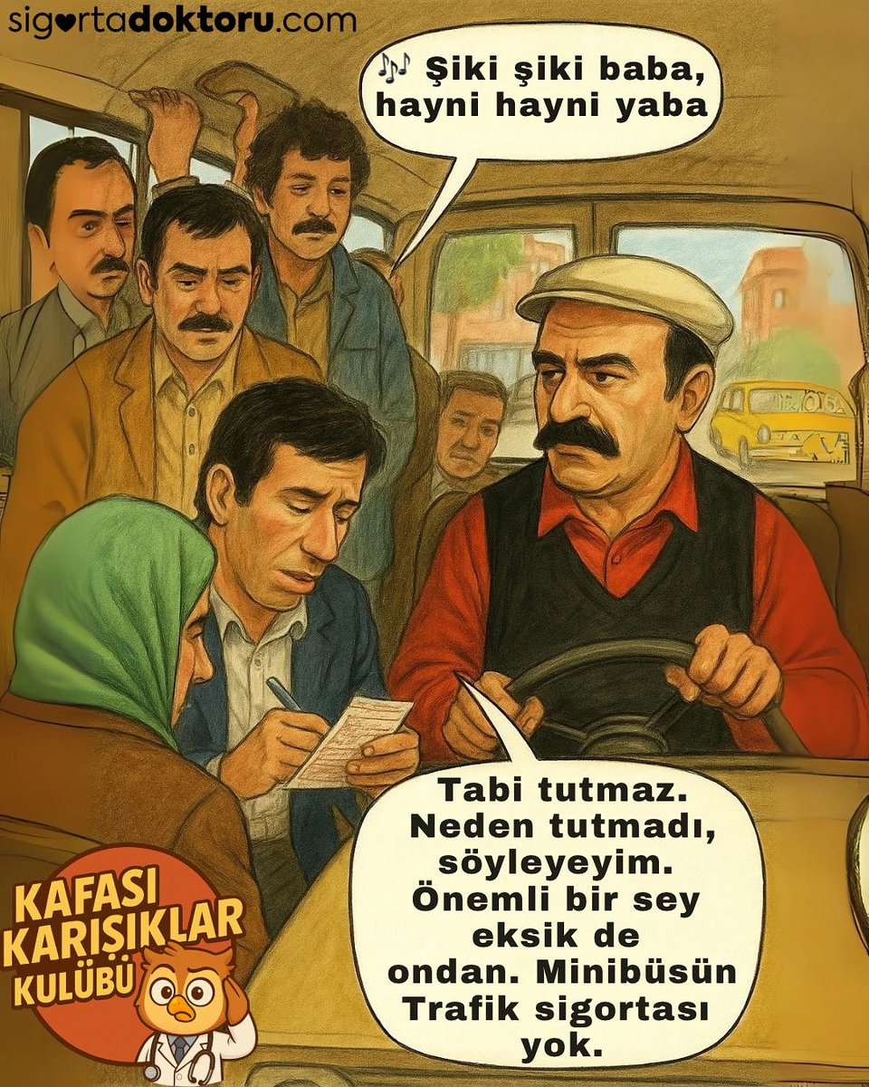 📅 3 Temmuz — Kemal Sunal’ın ölüm yıldönümü.
Biz de onu, en meşhur sahnelerinden biriyle andık.
Ama bu kez Niyazi'nin kuponu tutmuyor…
Ve sebebini yine çok net açıklıyor
🧠 #KafasıKarışıklarKulübü
🎭 #KemalSunal #AtlaGelŞaban
🚐 #TrafikSigortası
🎵#ŞikiŞikiBaba
🎤#SigortaDoktoru