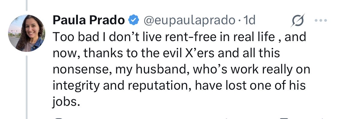 Jonsbet's tweet image. Think it’s more likely this happened because as a result of her decision to attempt celebrity juror status it came out that her husband is potentially connected to foreign intel with a father who is provably connected to foreign intel (as well as being jailed for leaking state…
