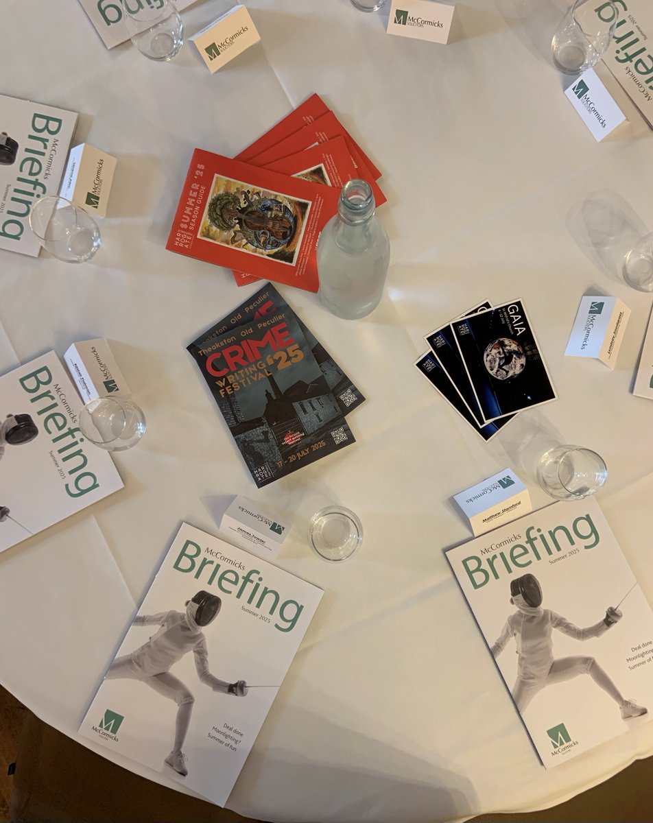 McCormicksLaw's tweet photo. 🌟 A brilliant start to our first Speakers’ Series! 🌟
Huge thanks to @sharoncanavar  for sharing all things @HarrogateFest 😃
Thanks to all who joined us &amp; to @WestParkHotel for their impeccable hospitality!
Keep an eye out for the next event!
#McCormicks #Networking https://t.co/gOLhUCMO2H