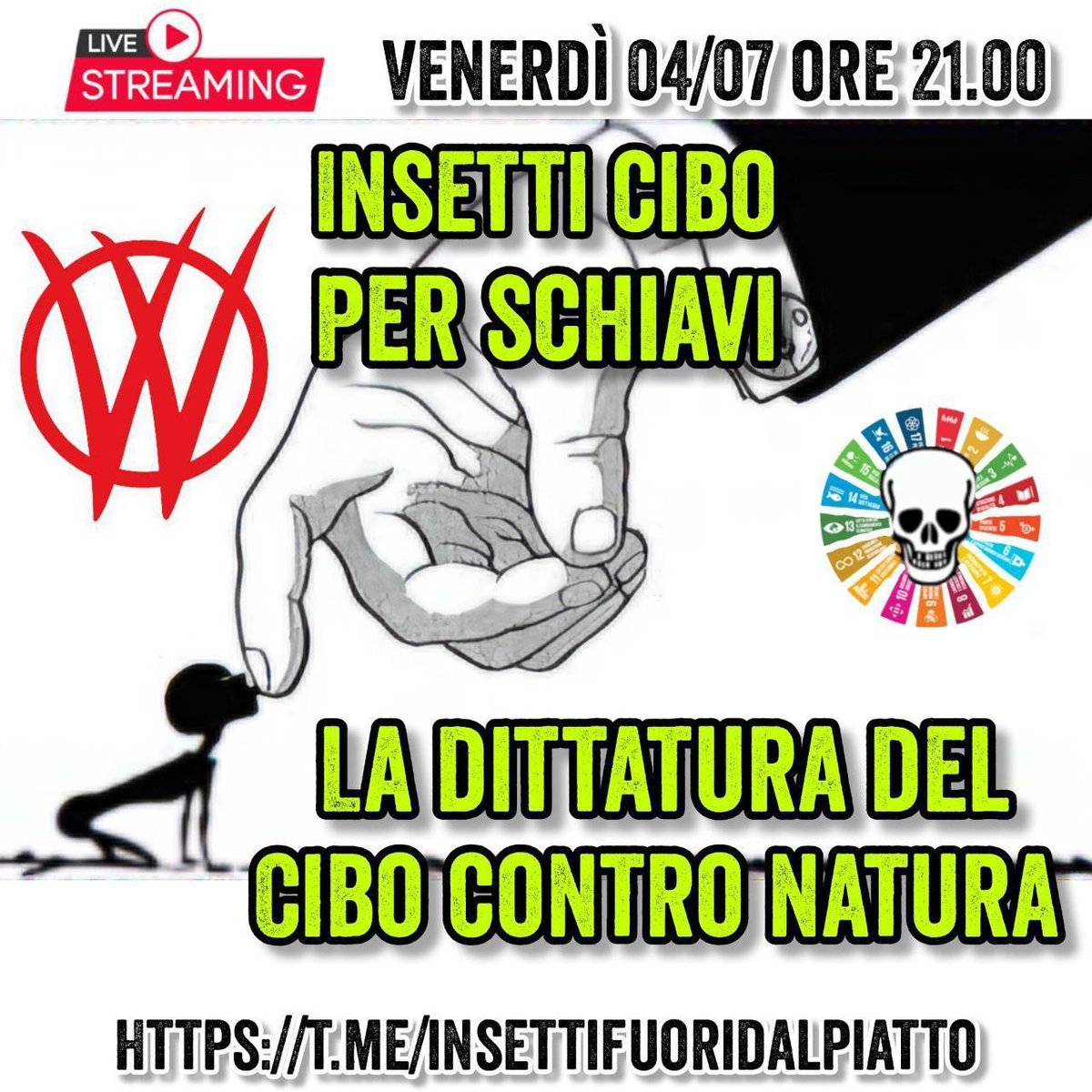 ‼️💯🚀💫🔷🚀💯💫🔷🚀‼️

LIVE IN  D l R E T T A
VEN 4 LUGLIO
🕘 ALLE  21:00
CHAT VOCALE
INSETTI CIBO PER SCHIAVI 
                       
🔥‼️🚀✌️✌️🔥‼️🚀

👉🏻CERCA TELEGRAM  
#V_V 
t.me/+lhoMU8zCHpdhZ…