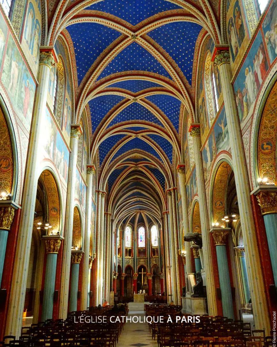 Reconnaissez-vous ces voûtes étoilées ? ⭐

-                             

-                         

Il s'agit de Saint-Germain des Prés, ancienne abbaye bénédictine, fondée au VIe siècle à Paris. 

En ce 11 juillet, fête de saint Benoît, père du monachisme occidental et