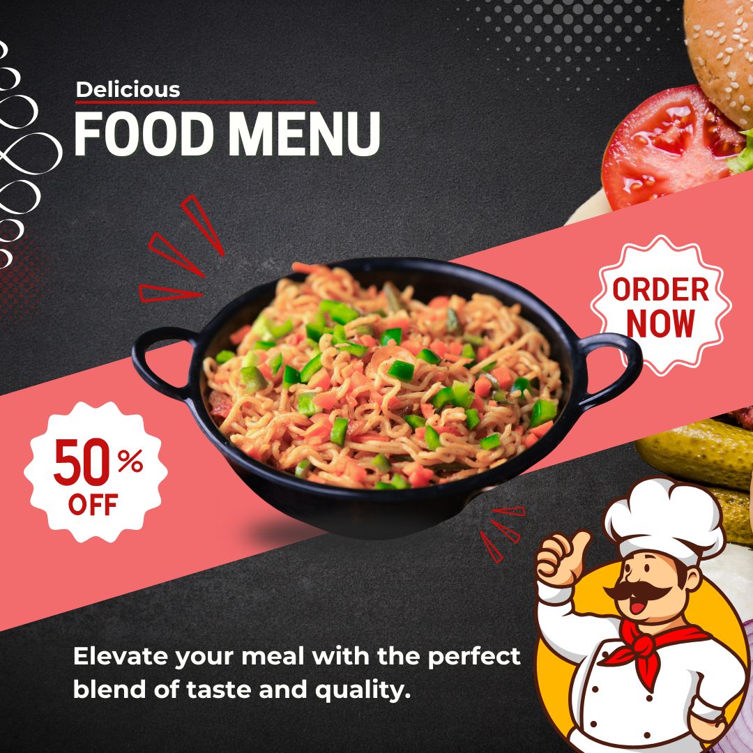DigitalSuruchi's tweet photo. Where #Creativity Meets Taste!

This #foodmenu — it’s crafted with sharp graphic #designskills to make your cravings irresistible.

#Designs that speak. Skills that shine.

#graphicdesign #CreativeContent #ContentCreation #visualart #foodgraphics #digitalmarketing #businessgrowth https://t.co/iio9hIEBRH