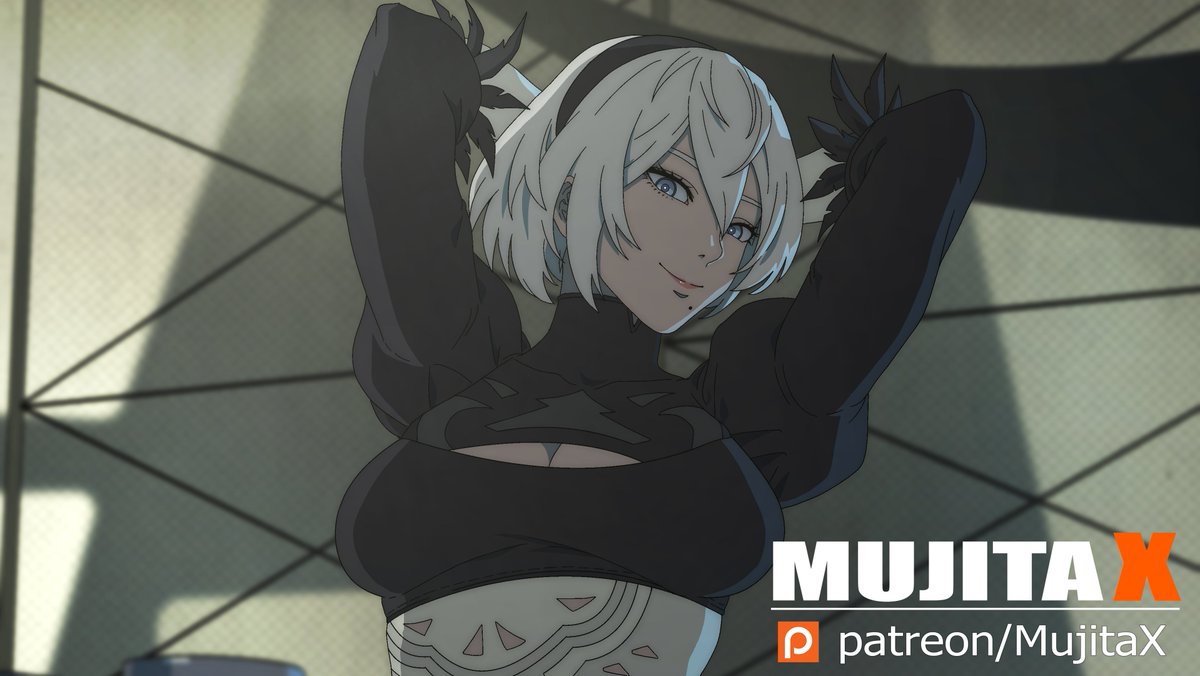 This month is "2B".     
Please support me on Patreon. (Link in Bio)               
The rewards will be delivered via private message on August 1, 2025.