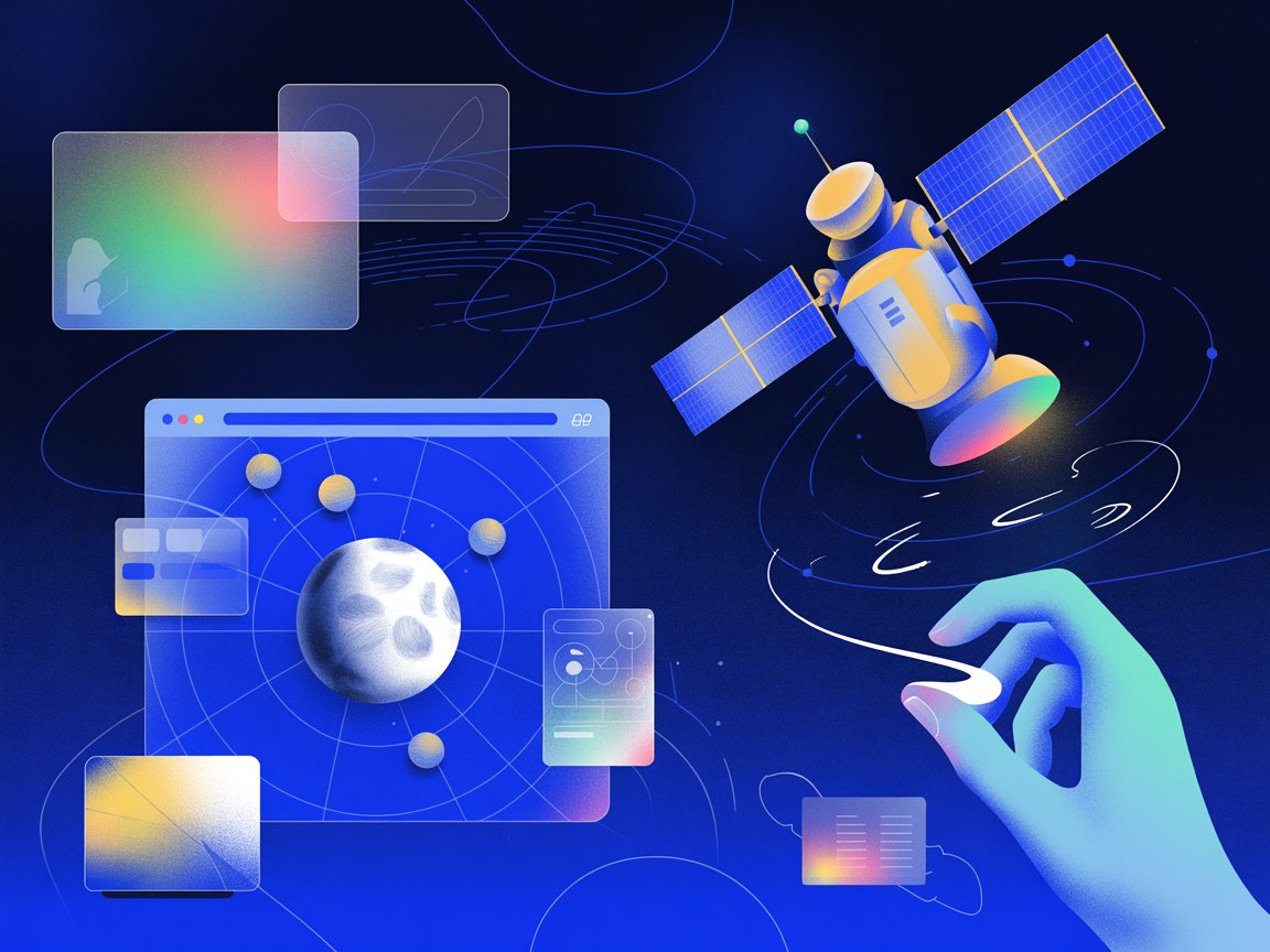 How do you manage permissions 
on lunar missions?  
➥ Mint an NFT.  

Need to update rover firmware?  
➥ Push commits via 
     decentralized storage.  

Space exploration just 
became composable.