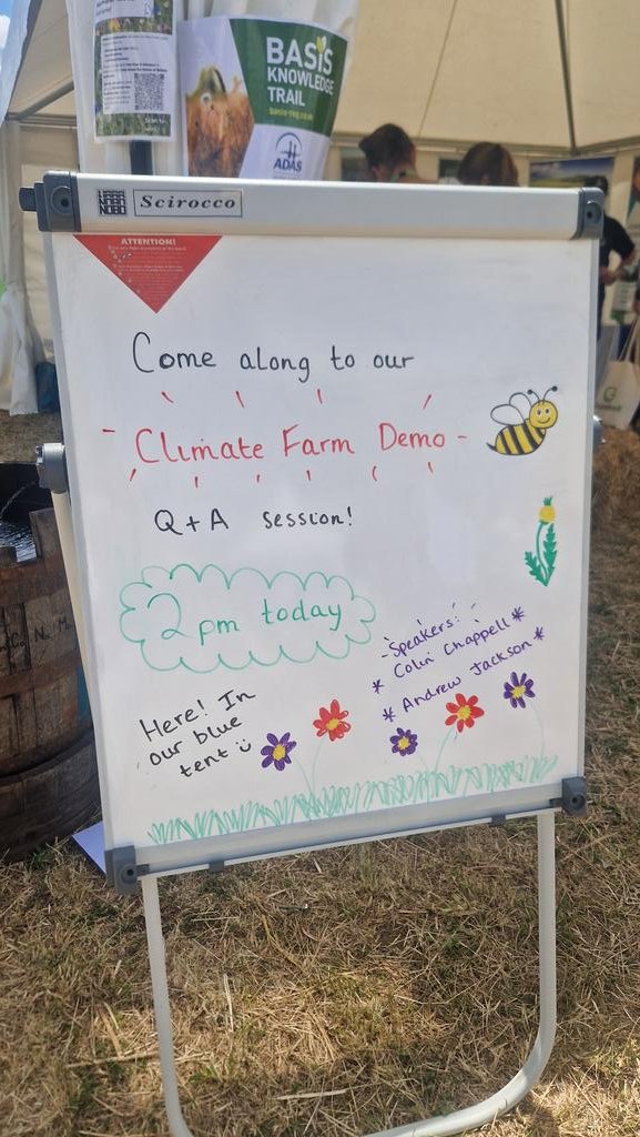 ADAS (@adasgroup) on Twitter photo 2pm today! Come along to the ADAS stand to chat with <a href="/ClimateFarmDemo/">Climate FarmDemo</a> farmers Colin Chappell & Andrew Jackson who will share their #climate mitigation & adaption strategies 🌼🌸
📍Next to the soil pot in the Demo Field <a href="/Groundswellaguk/">Groundswell</a> 2pm today! Come along to the ADAS stand to chat with <a href="/ClimateFarmDemo/">Climate FarmDemo</a> farmers Colin Chappell & Andrew Jackson who will share their #climate mitigation & adaption strategies 🌼🌸
📍Next to the soil pot in the Demo Field <a href="/Groundswellaguk/">Groundswell</a>