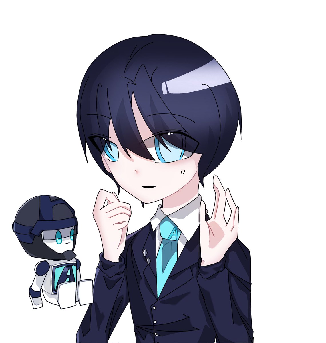 엌 예전에 그렸던 에이입니다