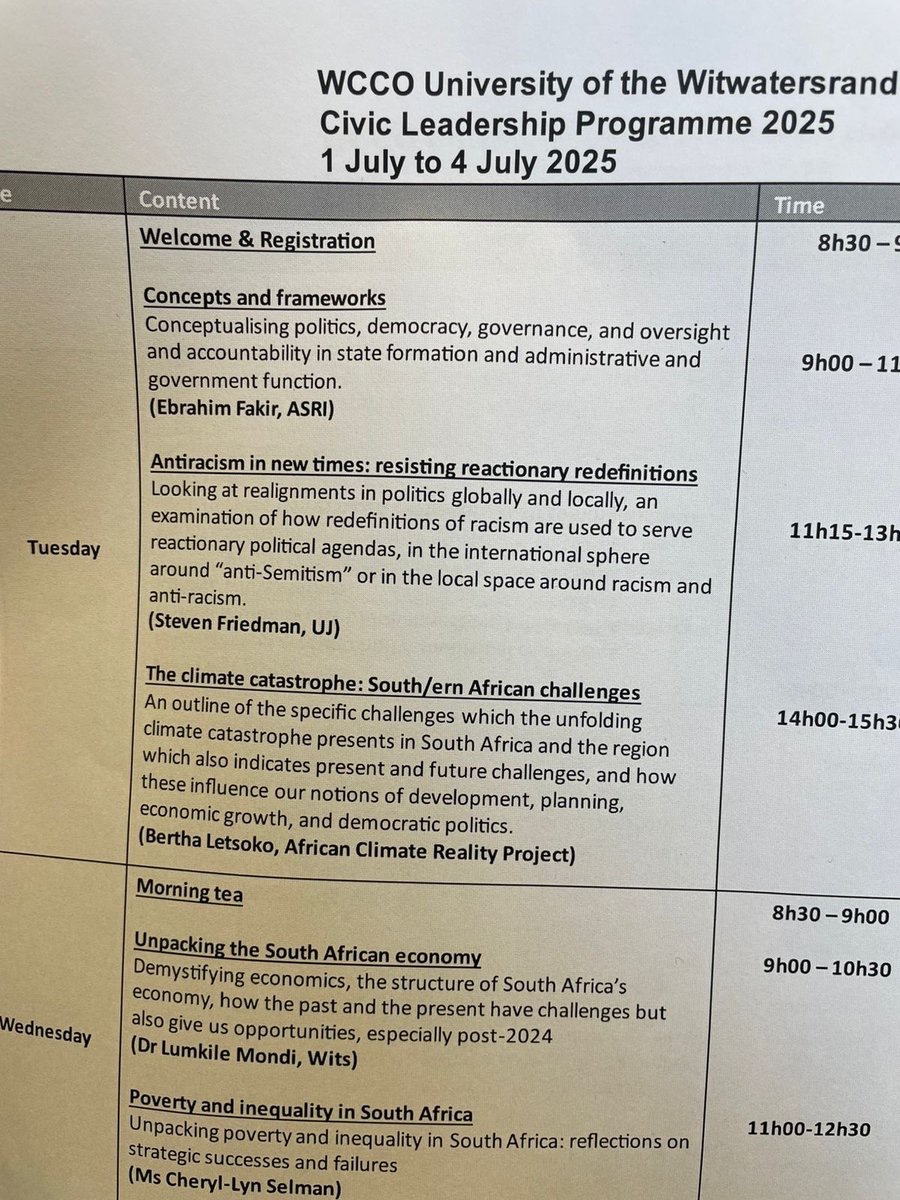 ACRP Campaigner, Bertha Letsoko, led a #Climate101 session during the recent Civic Leadership Programme at the University of the Witwatersrand.

The Climate 101 presentation designed to share knowledge and understanding of the climate crisis, and to explore how everyone can get