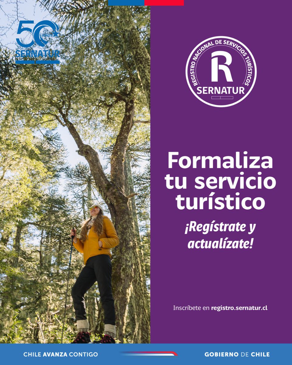 Regístrate y actualízate y podrás:  

➡Utilizar el Sello R, el cual te reconoce como parte de la oferta formal del país. 

➡ Ser elegible para acciones promocionales como ferias, eventos, y ruedas de negocios. 

➡ Participar en capacitaciones de sustentabilidad, entre otras.