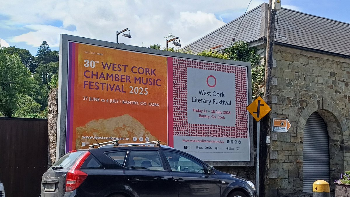 West Cork Literary Festival (@wcorklitfest) on Twitter photo All roads lead to #Bantry at the moment. West Cork Chamber Music Festival runs until Sunday and then WCLF from 11-18 July. Such a thrill seeing our billboard in Innishannon and another in Dunmanway 😍 The WCLF image is a detail from a drawing by Bernadette Cotter All roads lead to #Bantry at the moment. West Cork Chamber Music Festival runs until Sunday and then WCLF from 11-18 July. Such a thrill seeing our billboard in Innishannon and another in Dunmanway 😍 The WCLF image is a detail from a drawing by Bernadette Cotter