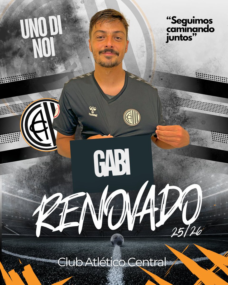 📣 OFICIAL | El #ClubAtléticoCentral y <a href="/GabiLorente/">Gabi Lorente</a> continuarán Soñando Juntos.

🪄🎩 El mago renueva para la temporada 25/26.

⚫⚪⚽