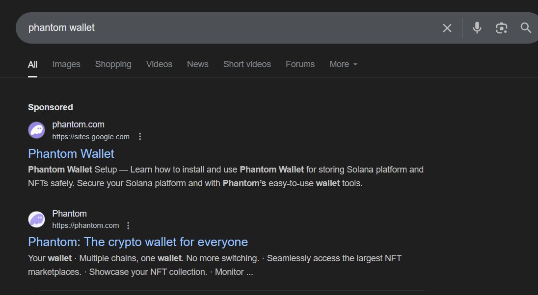 امروز به مسخره ترین شیوه ممکن برای بار دوم هک شدم . دقیقا همونطوری که 4 سال پیش هک شدم . یعنی خودم باعثش شدم :) 

خیلی شیک رفتم گوگل رو باز کردم . خیلی شیک سرچ کردم ولت فانتوم رو سولانا ( میخواستم روی اون یکی سیستمم بیارم بالا ) . خیلی شیک سایت اول رو  باز کردم که تگ اسپانسر داره