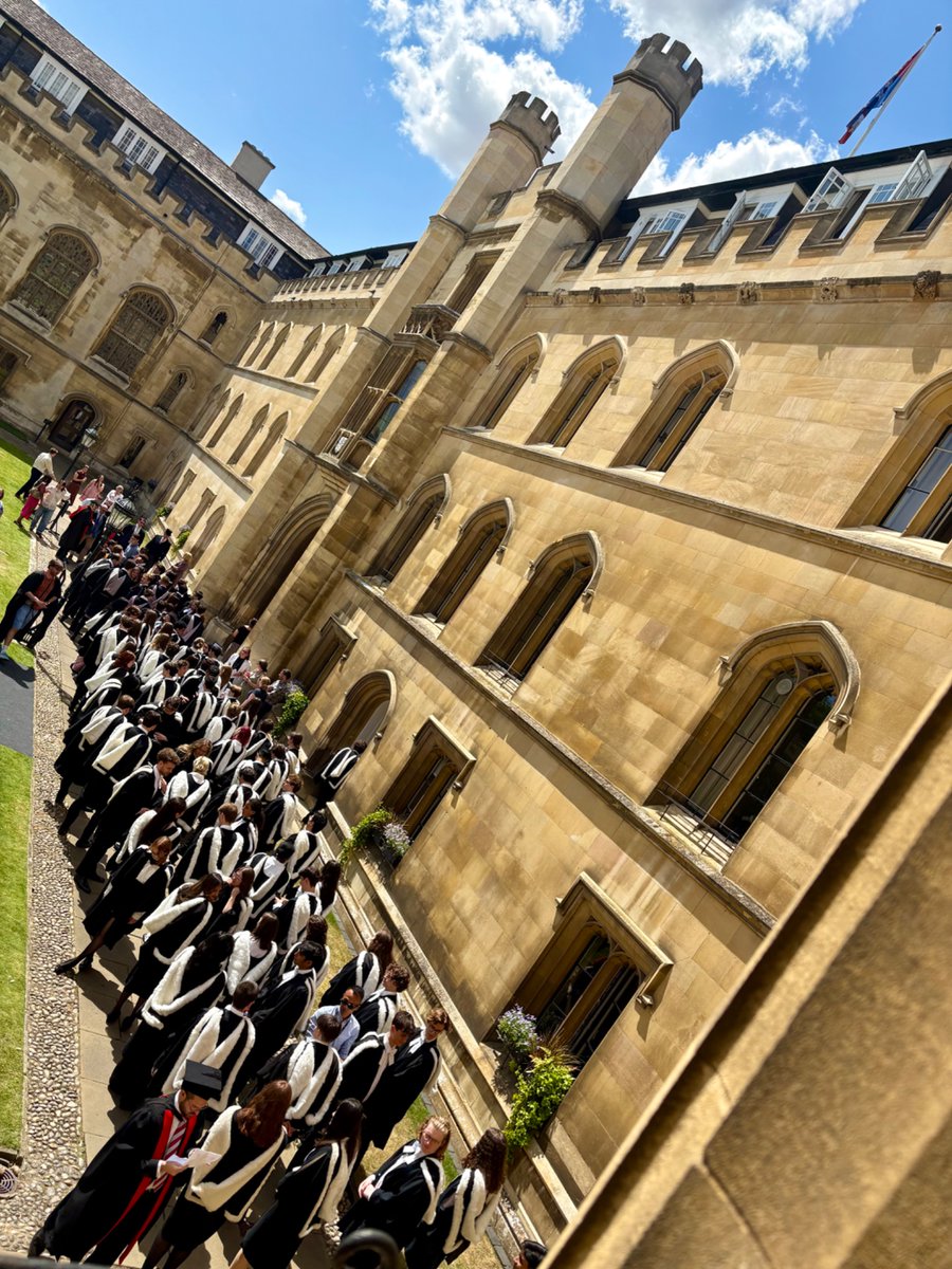 DrSJFine's tweet image. Graduation 

@CorpusCambridge @Cambridge_Uni
