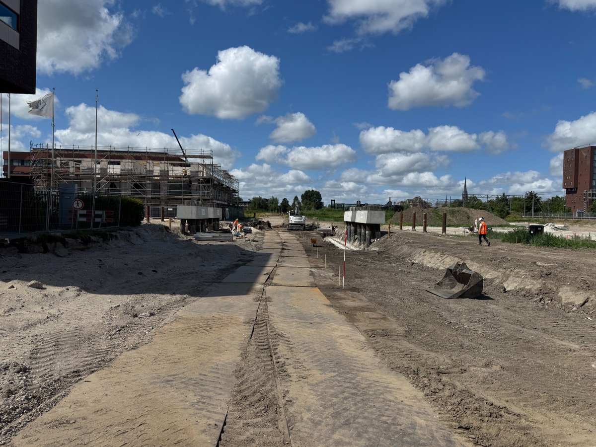 Fractievoorzitter Hendrie van Assem was vandaag bij de start werkzaamheden van de fietsonderdoorgang Snellerpoort eind 2025 zullen de werkzaamheden klaar zijn.