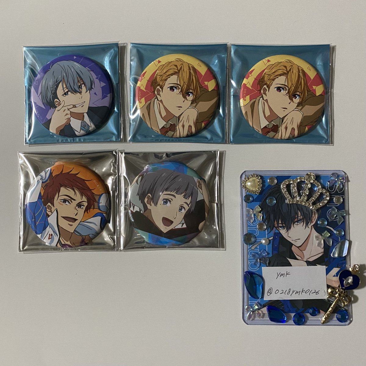 0218ymk0126's tweet photo. free! ツルネ　コレクション　缶バッジ　交換

譲:永亮、渚、旭、愛一郎

求:遙

🌟郵送/神戸三宮手渡し
🌟郵送の場合2点〜優先

お気軽にお声掛けください🌸 https://t.co/IROkQ663CM