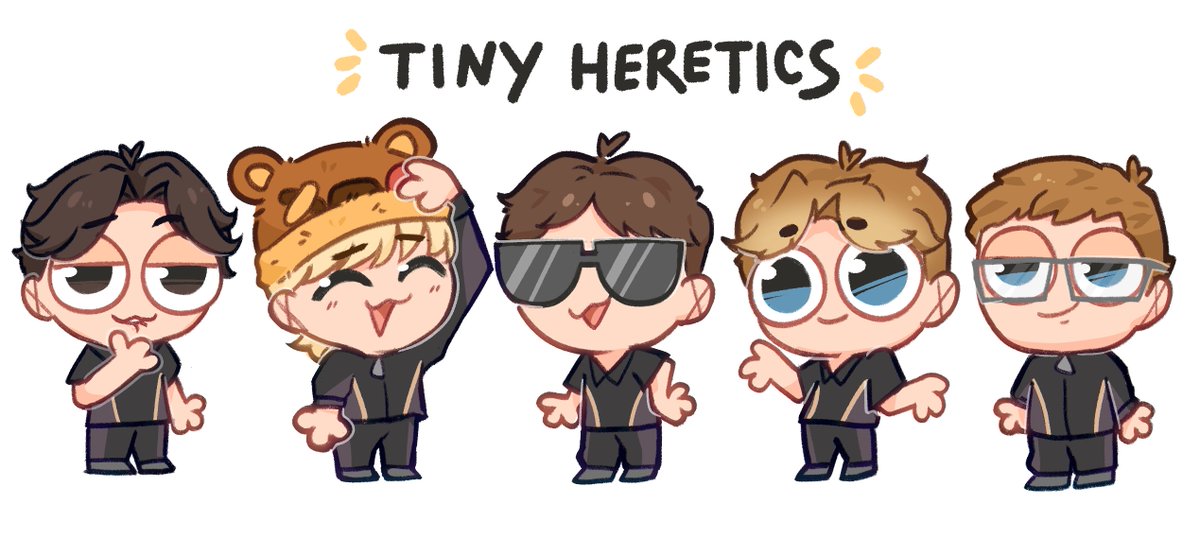 tiny heretics 🤏 #VamosHeretics