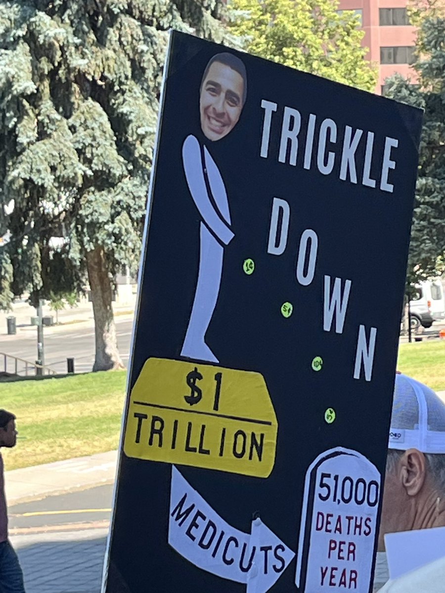 AFLCIOCO's tweet image. Any minute today, the House will be voting on the Big Ugly Bill. This bill increases the deficit more than any other piece of legislation in modern history. It will it cut 12 million peoples’ Medicaid. Today we joined a die-in on the capitol steps. Congress, protect our care!