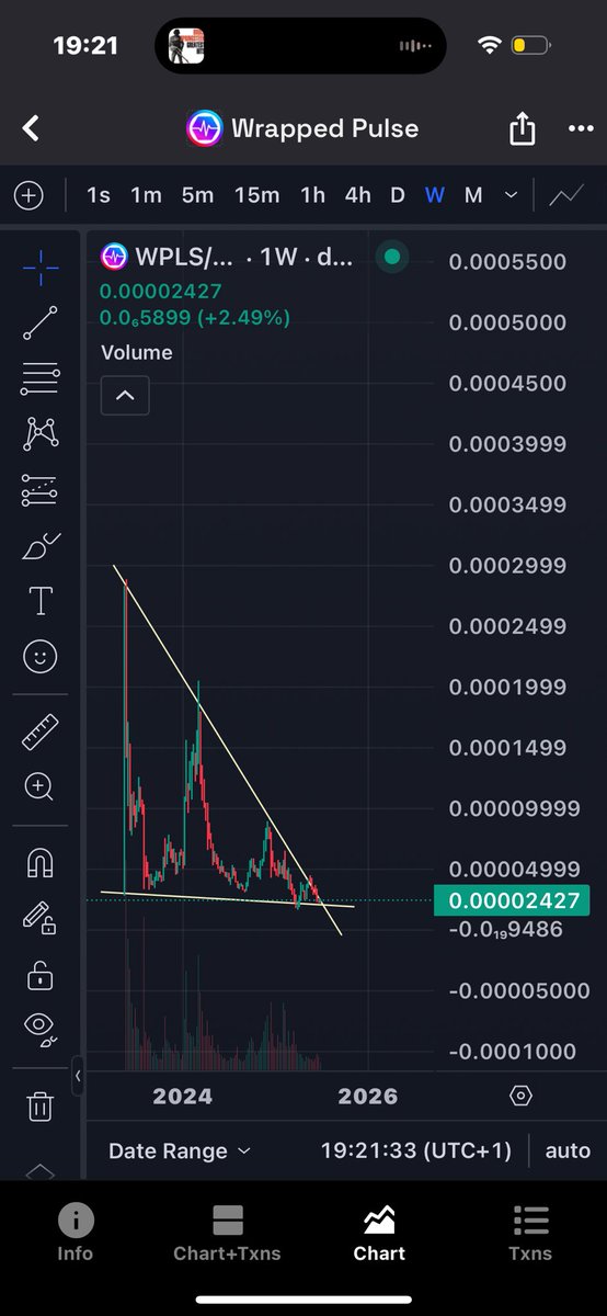DcentraliseMe's tweet image. This is going to be a speck very soon.
It’s about to kick off on #pulsechain
#pDAI is the catalyst
#pDAI to $1