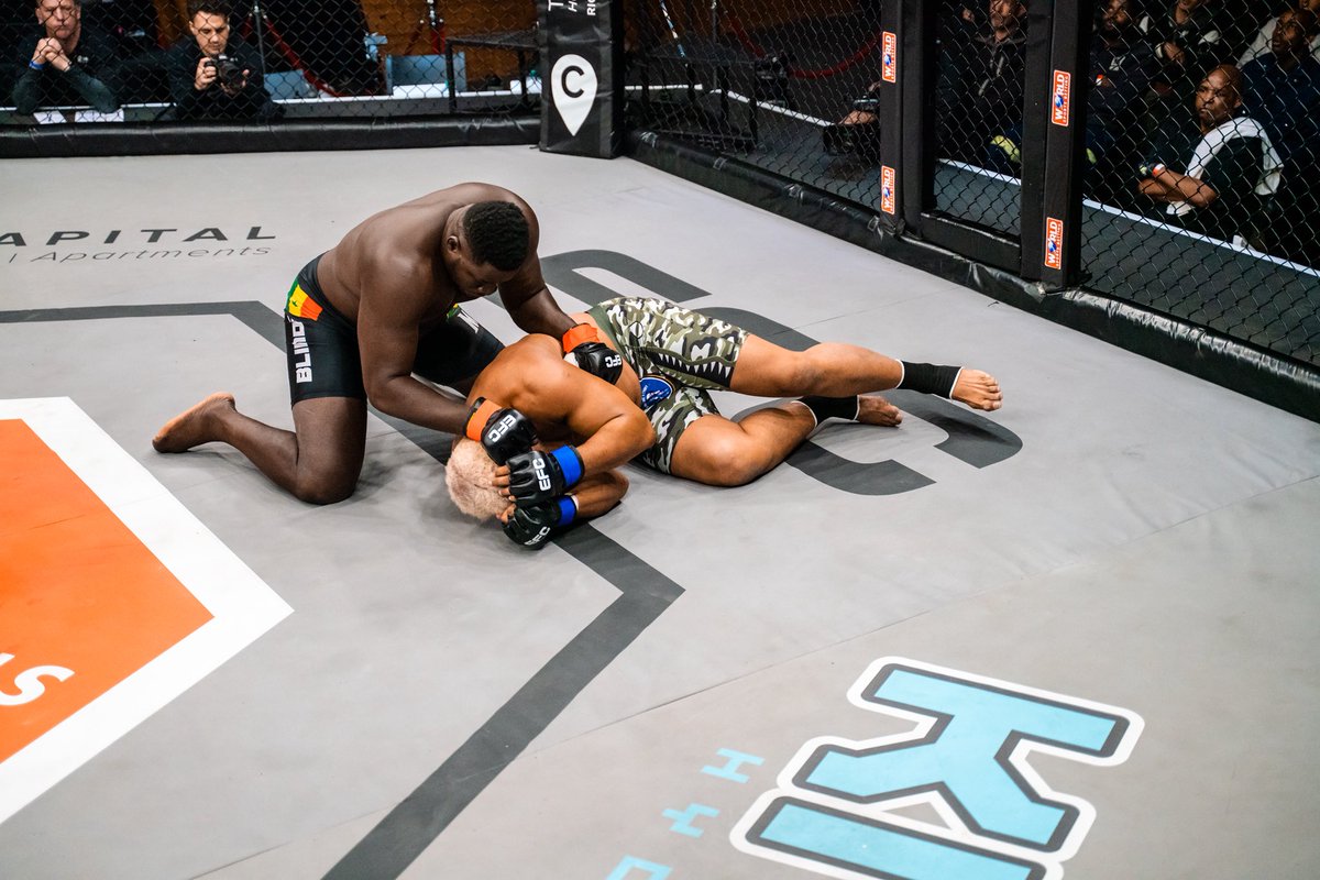 2 Visits to the HEX with 2 first round finishes 🔥

SENEGAL STAND UP 🙌 🇸🇳 
#EFC125