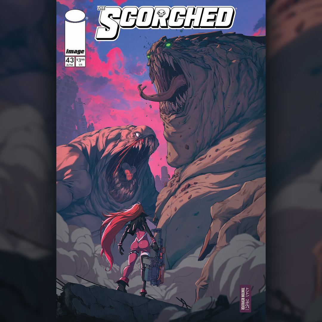 McFarlaneComics's tweet image. 🔥 THE SCORCHED #43 🔥
Medieval’s taking over Marc’s mind… and things are getting dangerous.
FOC is 7/7. In stores 7/30.
Art by @tontonrevolver
#spawn #scorched #imagecomics #comicart @Todd_McFarlane @ImageComics