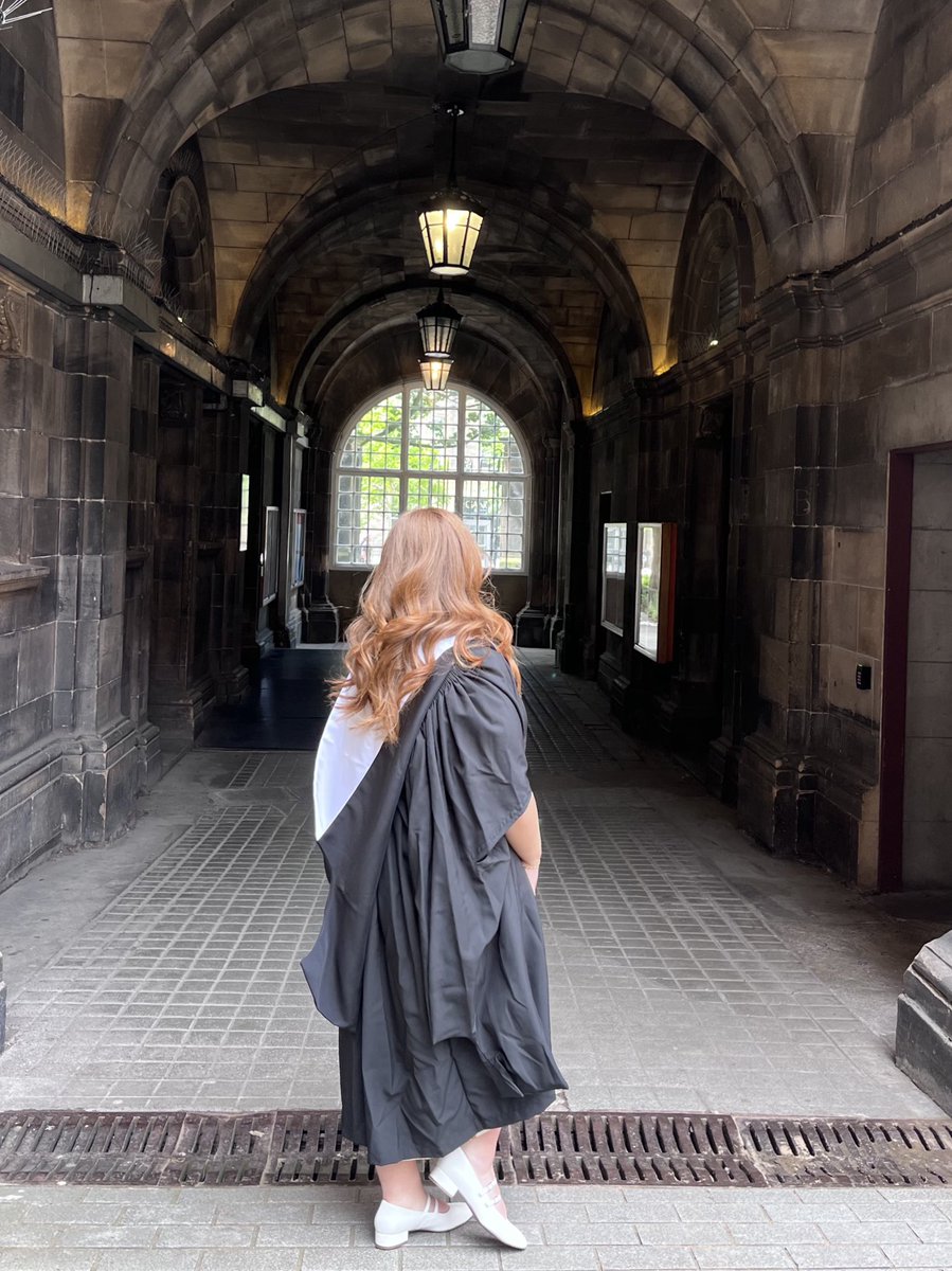 naiwallace's tweet image. Goodbye for now @uniofedinburgh 🎓🫶🏻