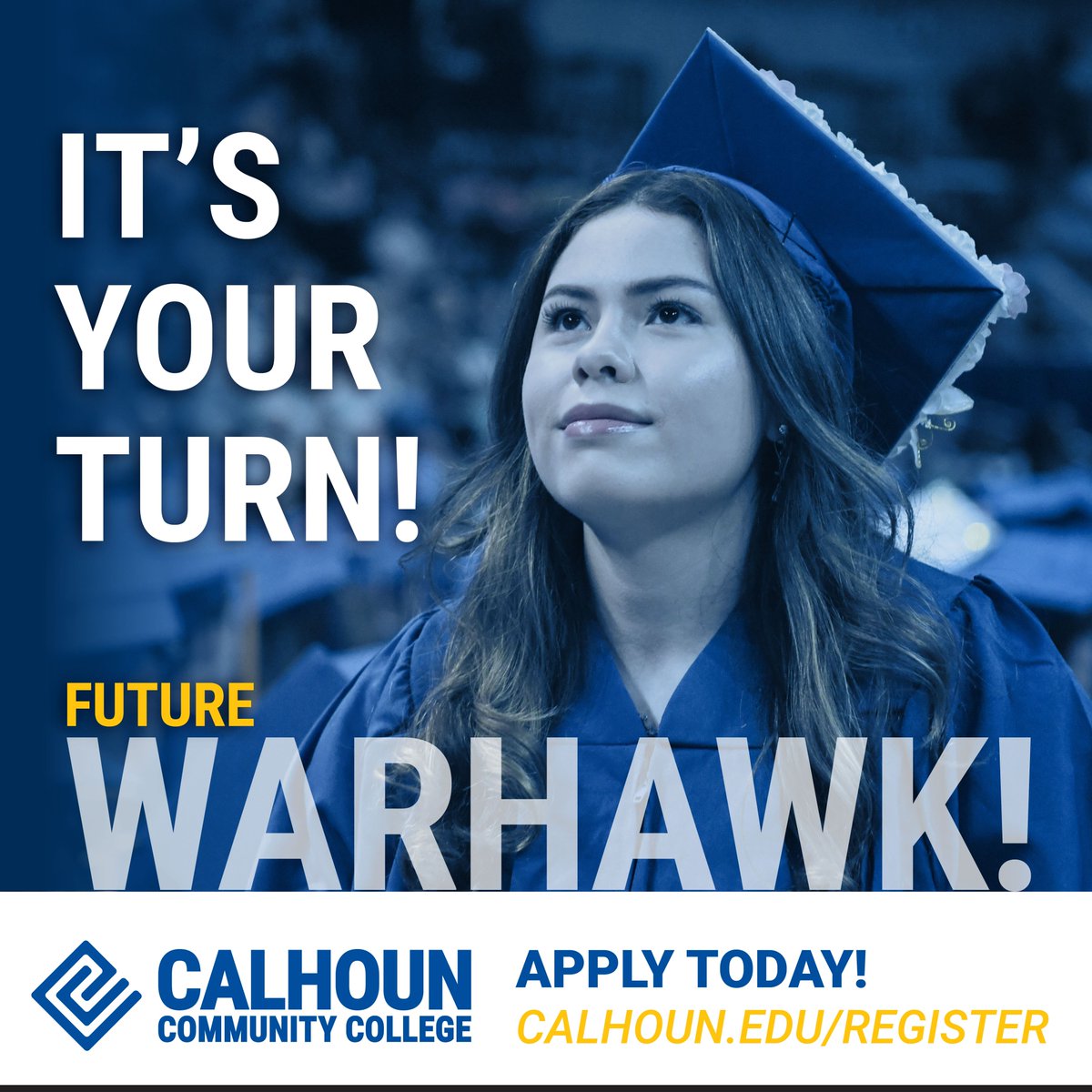 CalhounCollege's tweet image. 📣 Fall Classes start August 20th! 🎓
Fall classes are filling up! 🍂 Whether you're starting fresh or continuing your journey, now’s the time to take the next step. Don’t miss your chance to start strong next semester! 🖱️ Register now: calhoun.edu/register
