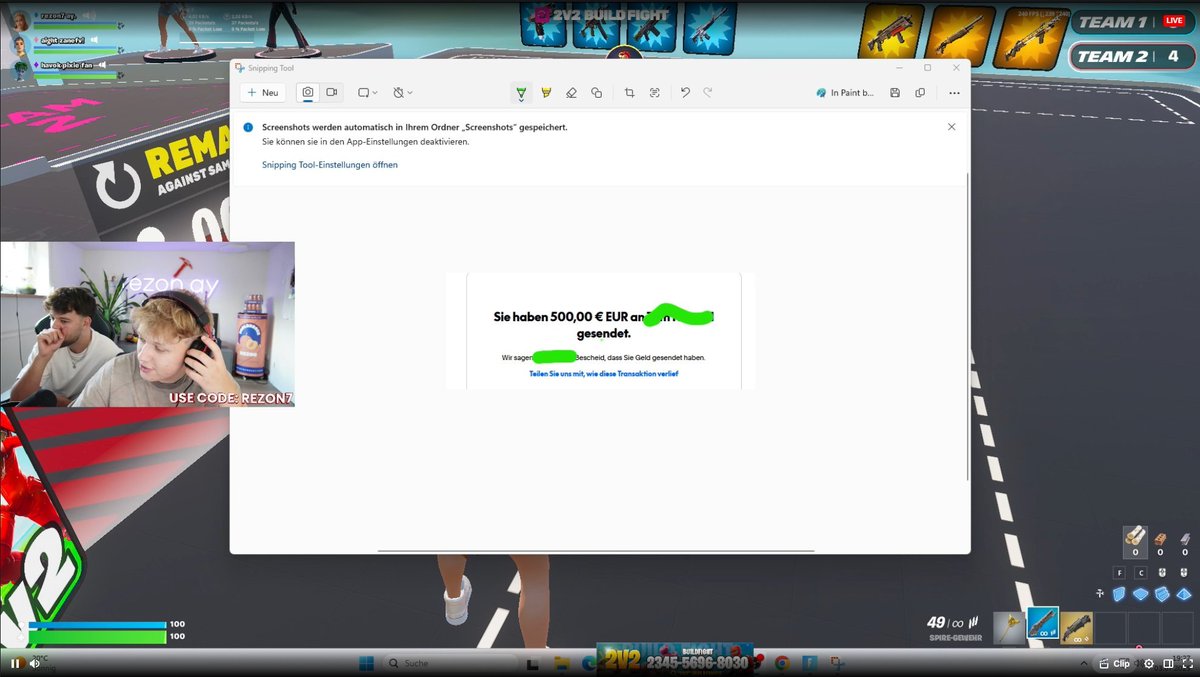 Won 500€ with my🐐<a href="/yiroofnr/">yiroo 7</a> against <a href="/rezonayy/">rezon ay</a> &amp; <a href="/Gripeyy/">Gripey</a> ❤️