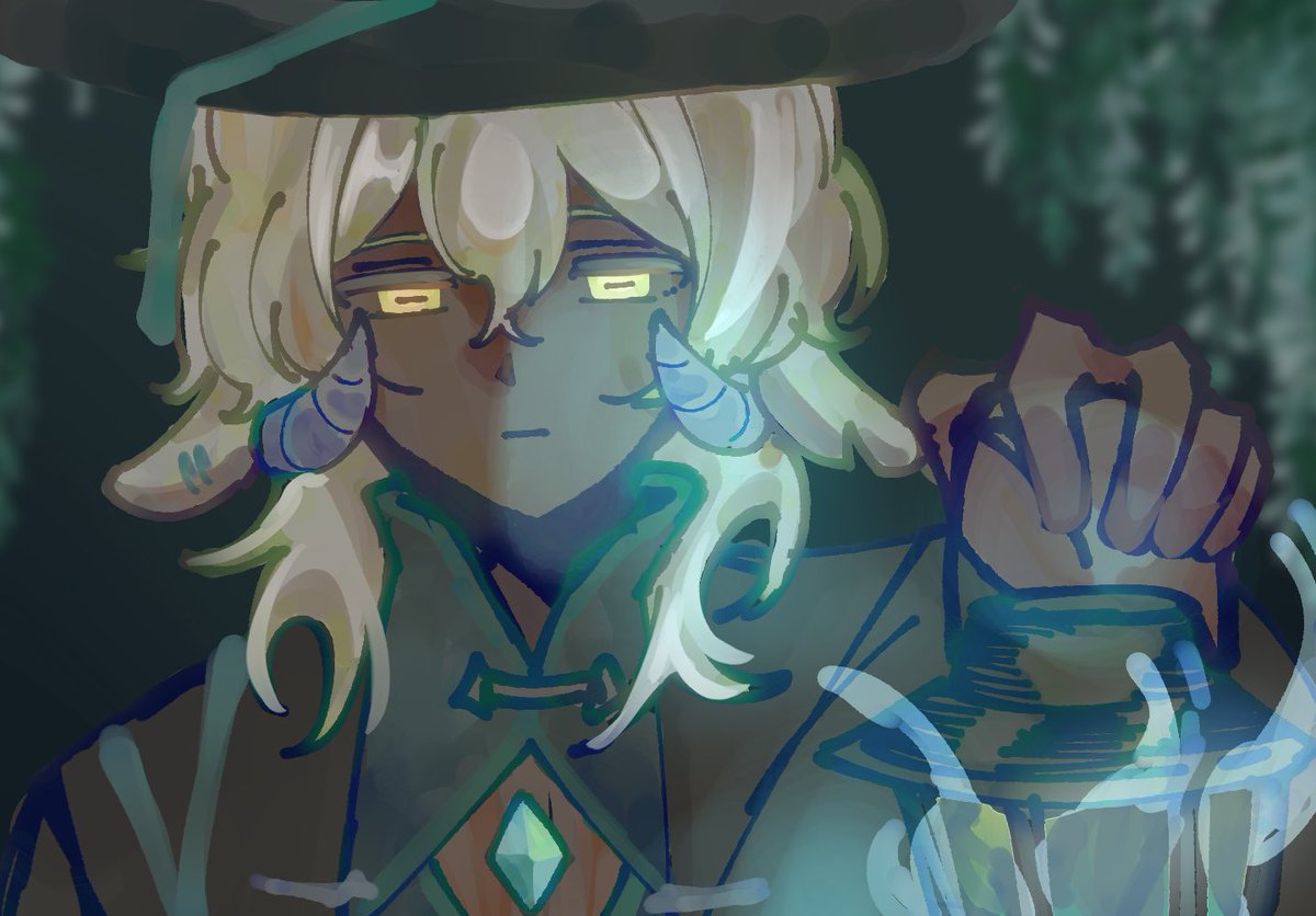 minmofu's tweet image. artfight attack 2 ! 🐏
