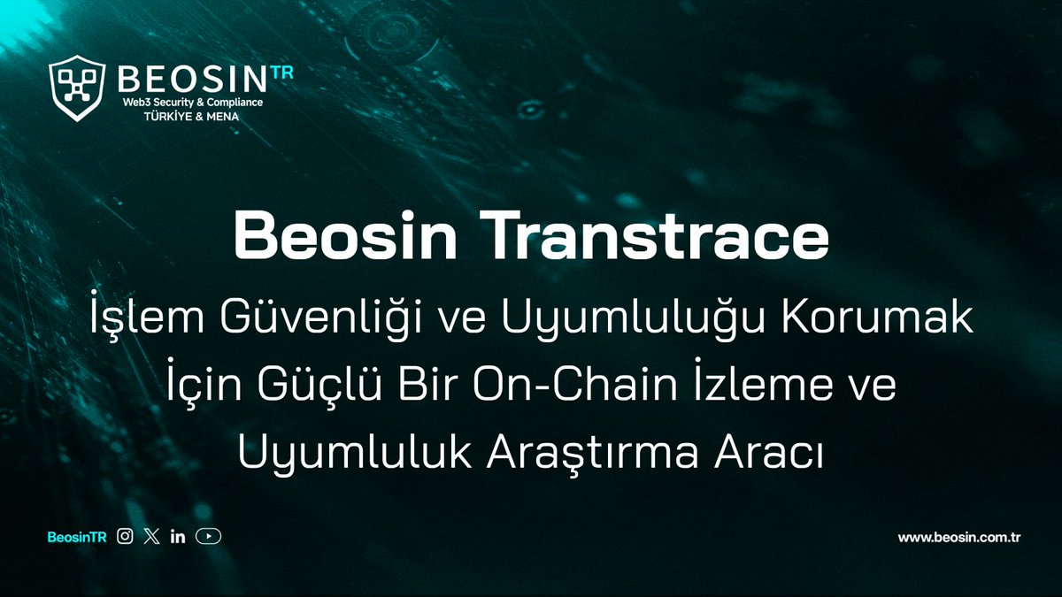 Beosin TR tweet media