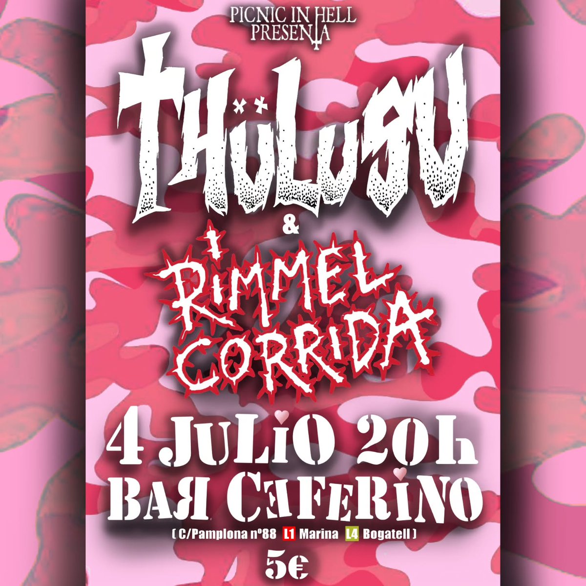 ThulusuOficial's tweet photo. ⭐🫦CONCIERTO MANANA EN EL CEFE JUNTO A RIMMEL CORRIDA🫦⭐

ESTARÁ CHULO, VEN https://t.co/2ZR2ELo8o3