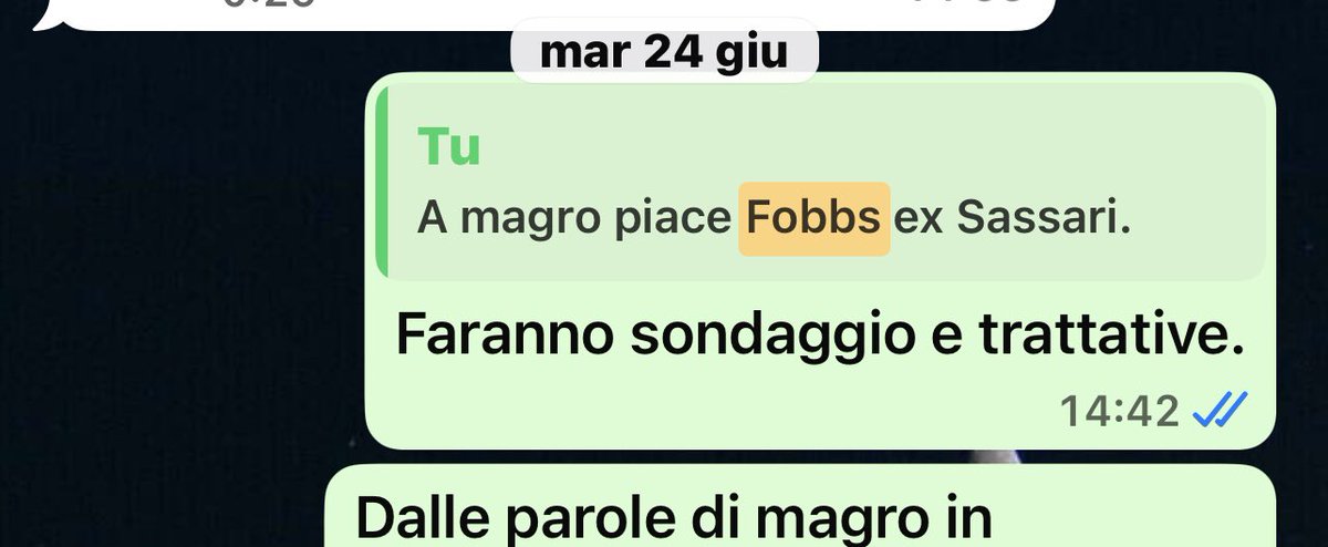 AndreaGulia8's tweet photo. #Napoli sondaggio per Brian #Fobbs
Guardia reduce dall’esperienza a Sassari, prima visto in Germania.
La pista “sembra” aver avuto qualche rallentamento dopo aver preso ElAmin come 6*uomo.
Si cercherebbe più una combo alla Chris #Dowe
Occhio alle sorprese
#NapoliBasket🏀 #Lba https://t.co/Rm38ilrN1i