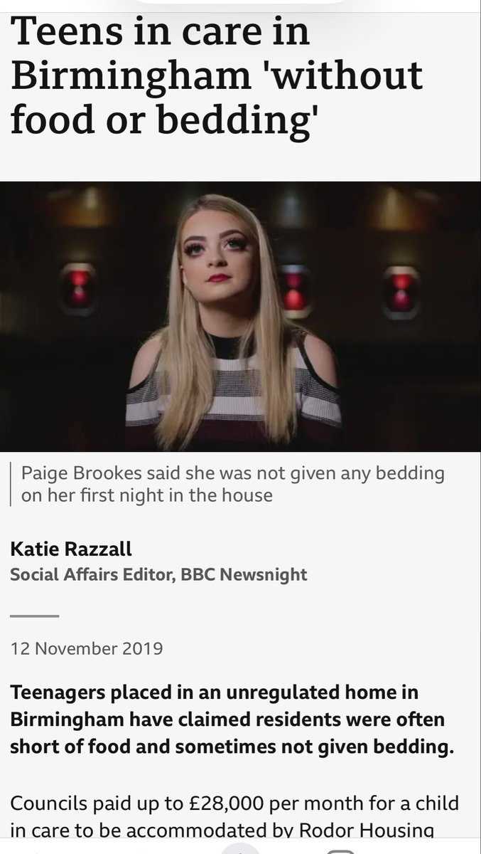 <a href="/baylissbaghdad/">Chris Bayliss</a> <a href="/AndrewOrlowski/">Andrew Orlowski</a> I dealt with some cases against this outfit -Rodor Housing and Support (now in liquidation after media exposure). Charging £28,000 per month to local authorities to house a child. Children not properly supervised or even fed.