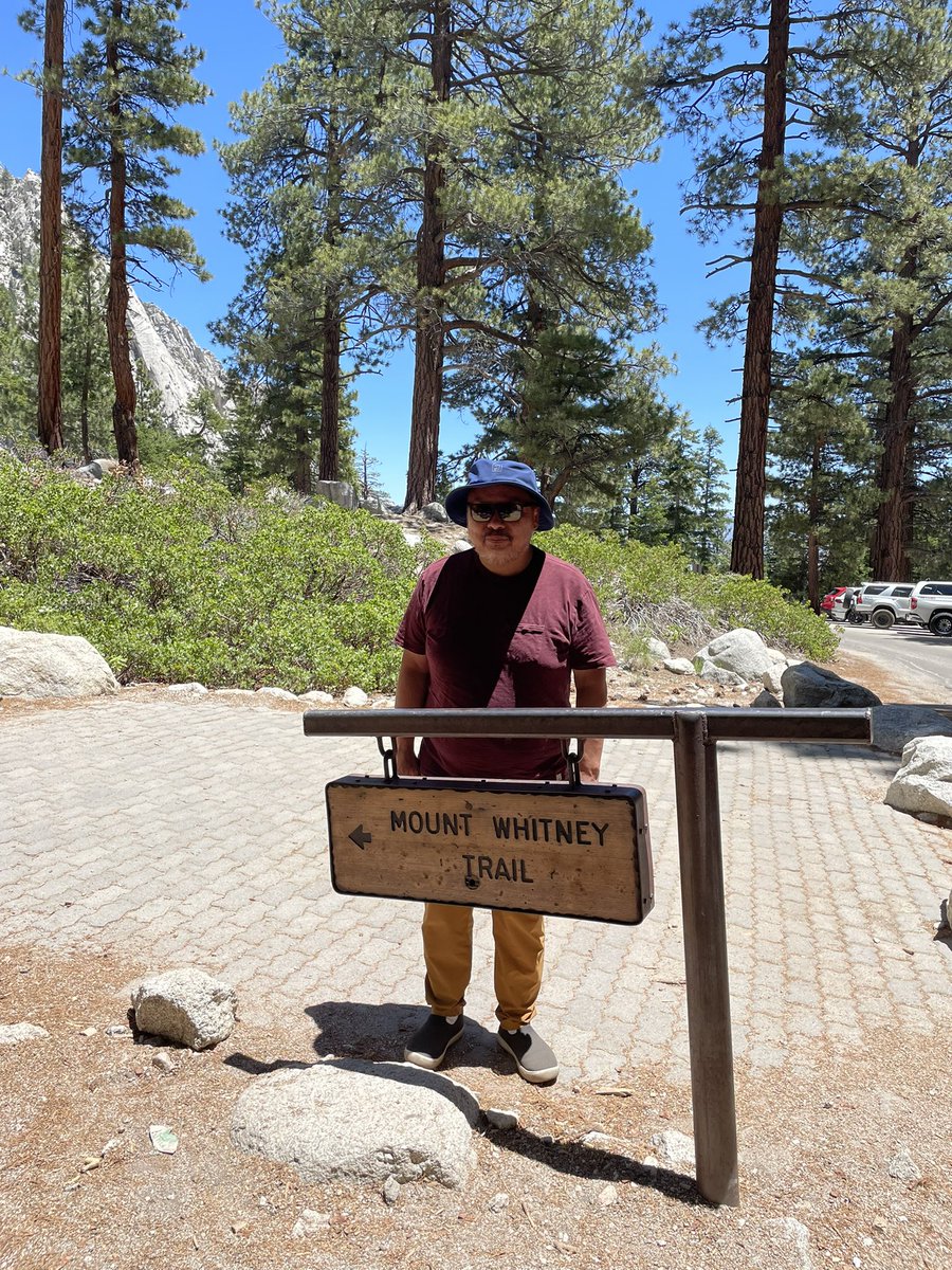 Thirty five years ago I was atop Mt Whitney. The other day was my first time back and this time I just got to the trailhead.
#mtwhitney #easternsierras