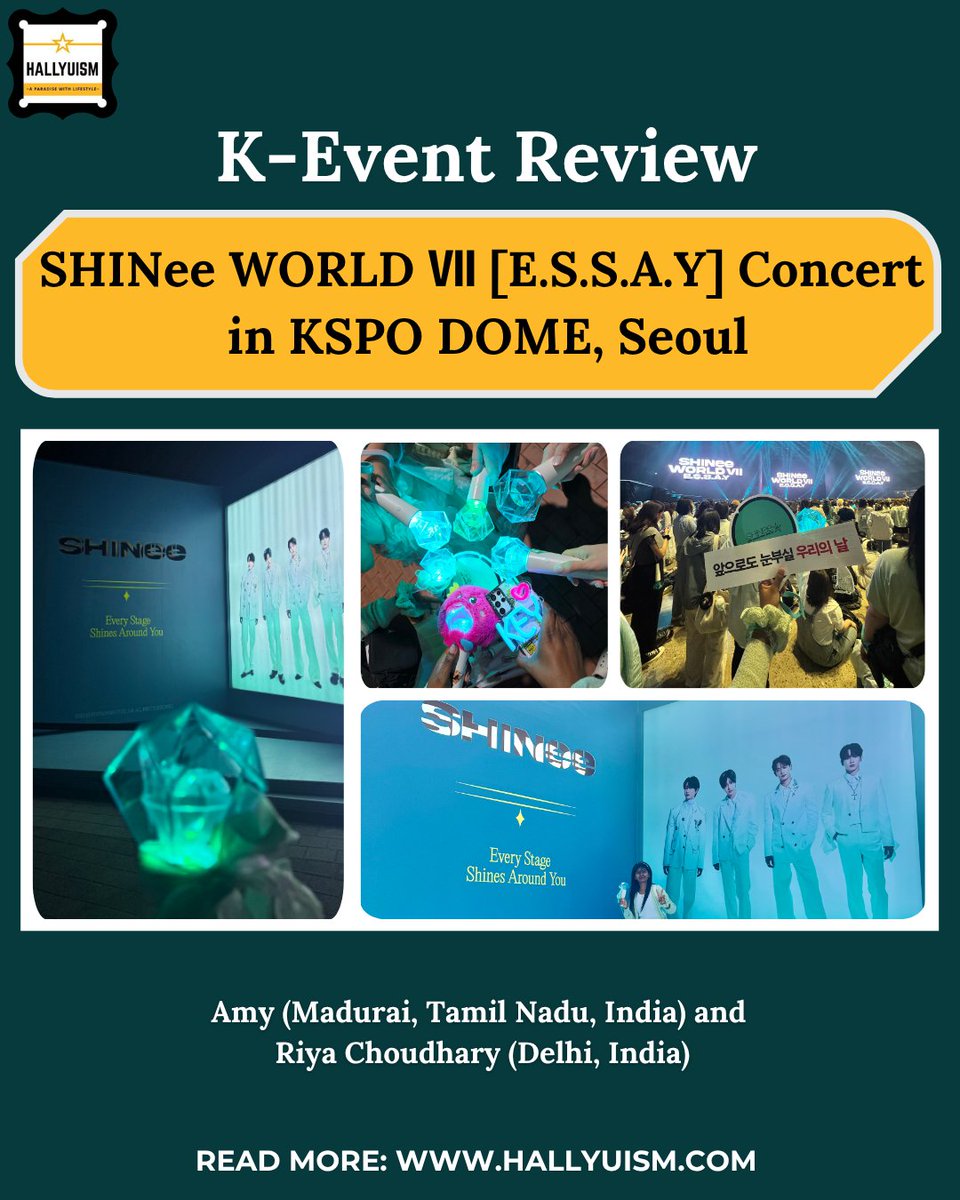 K-Event Review: 17 years of brilliance, love, and unwavering light 💎 ✨ From 2008 to 2025 - SHINee (<a href="/SHINee/">SHINee</a>) continues to shine brighter than ever 🌟 🌈  

Writers: Amy  &amp; Riya Choudhary 
Editor: Tahoora Charfare 
Post Designer: Priyanka Padala 

🔗: hallyuism.com/2025/07/02/k-e…