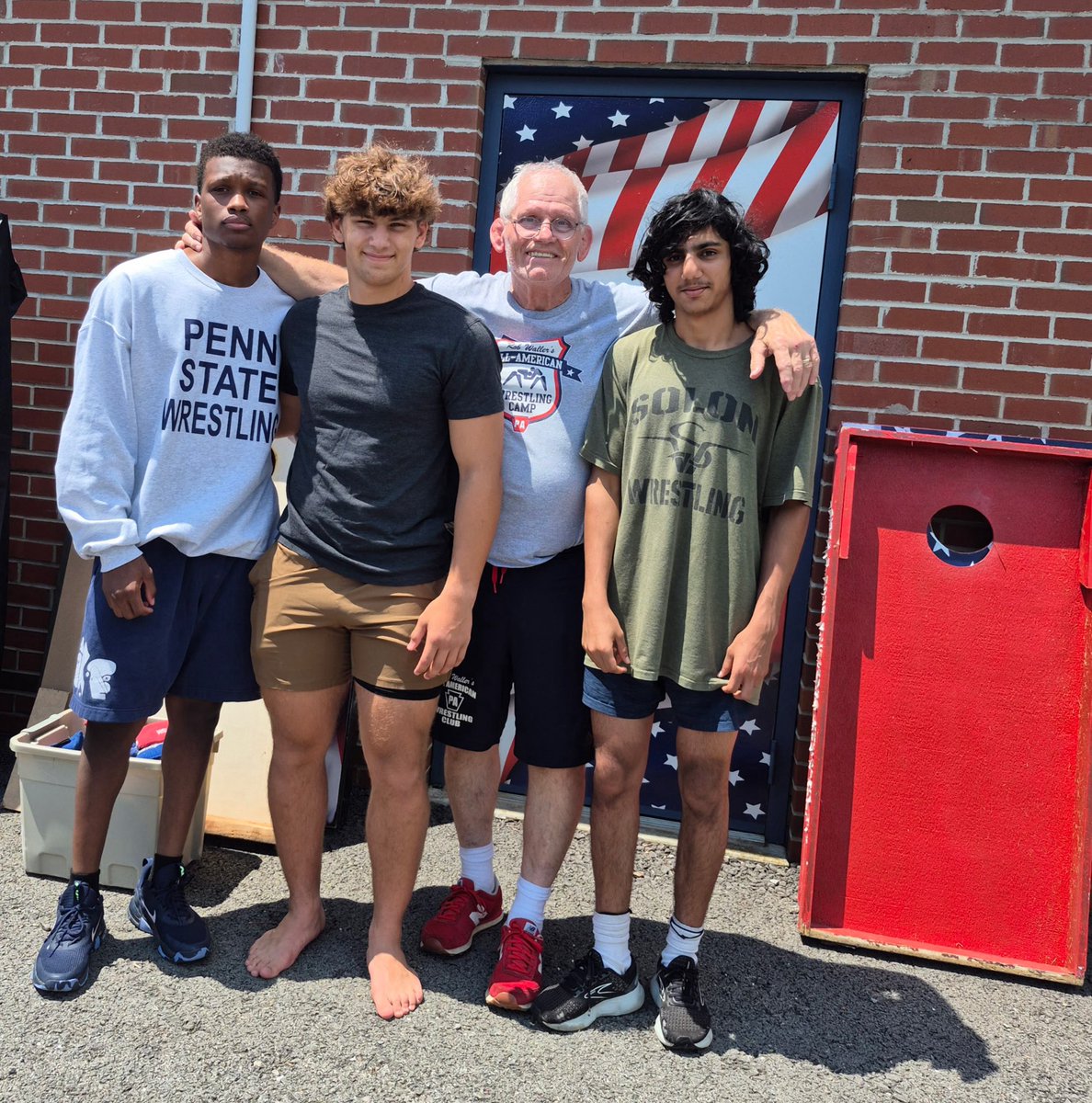 Rob, Nick and Shiva spent the week at Coach Waller’s All-American Camp in Pennsylvania. Big things ahead!