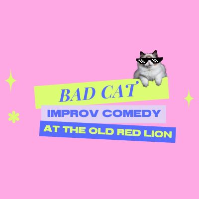 ORLTheatre's tweet image. Monday 14th July 

Join us for an all new improv comedy night from The Descendants (☆☆☆☆☆ The Morning Star)

BAD CAT 

This month they are joined by Do Not Adjust Your Stage 

☆☆☆☆☆ Everything Theatre 
☆☆☆☆☆ LondonTheatre1 

#improv #comedy 
oldredliontheatre.co.uk/bad-cat-improv…