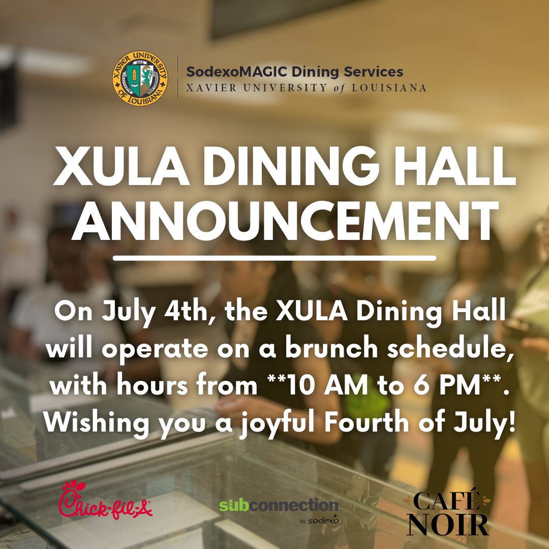 Xavier Dining tweet media