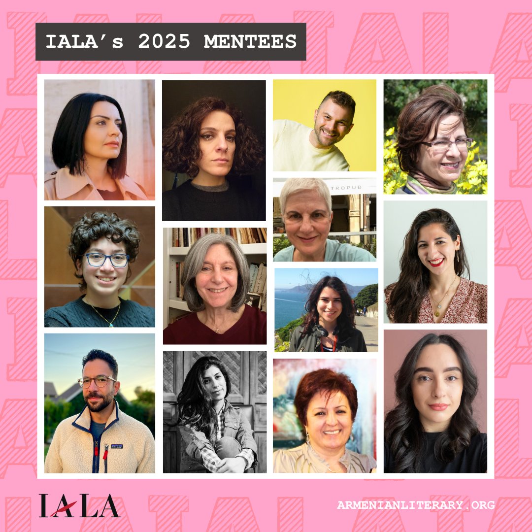 We are excited to welcome our new class of mentees for IALA’s fifth annual Mentorship Program—which will run until August 31st, 2025—working on poetry, fiction, and nonfiction! ✨

Learn more about our mentees: bit.ly/4nyhlPC