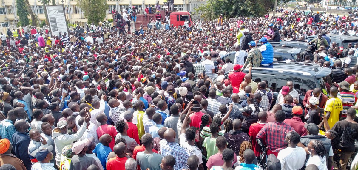 Hon. Justin Muturi, EGH tweet media