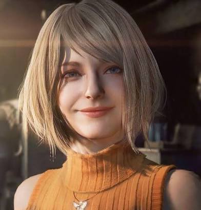 Re_Type_'s tweet image. Thank god Ashley isn’t in DBD. This is how she would look at you after blowing the same gen you’ve been on for the 4th time 😭