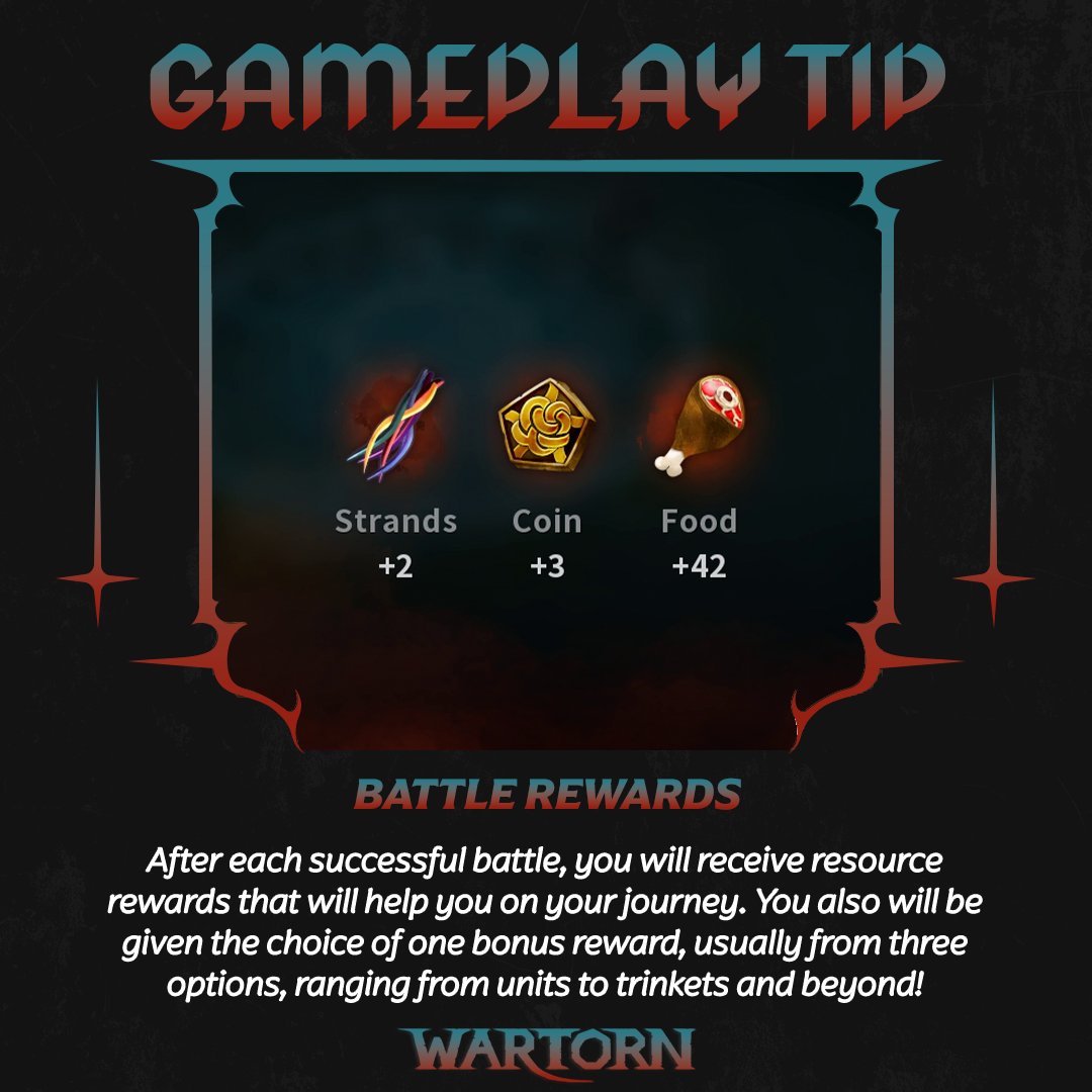 To the victor goes the spoils.