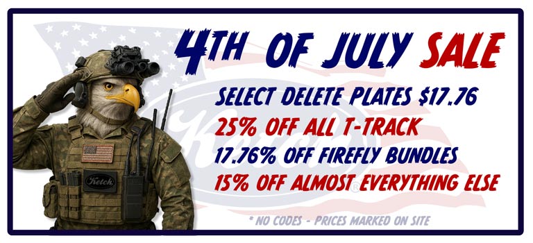 It's here the big sale at Ketch Products for the Nations Birthday. Buy and save now at ketchproducts.com no codes, discount prices clearly marked.